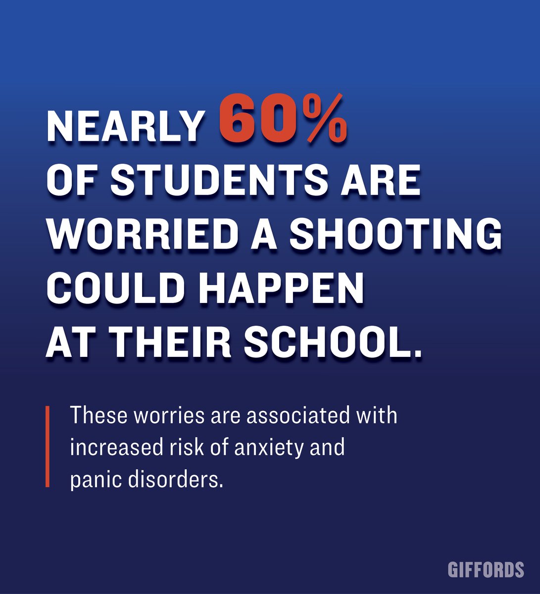School shootings and lockdown drills should not be the reality our children are forced to live in. But 25 years after Columbine, gun violence has traumatized an entire generation of young people. We must elect more leaders who will put our kids before the gun lobby.