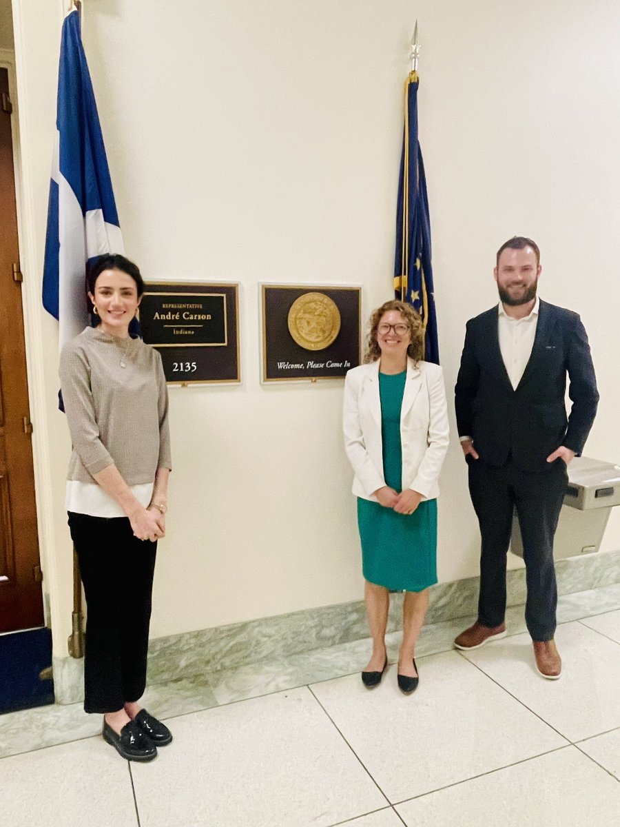 Thank you to @RepAndreCarson staff for meeting with our @ASNKidney @ASNAdvocacy team today about funding the implementation of the Securing the US Organ Procurement and Transplantation Network Act to modernize the transplant system to better serve patients.