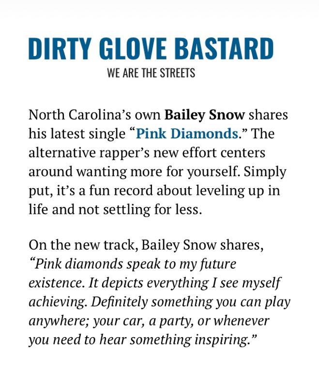 ✍🏾 @BaileySnowNC x #DGB: dirty-glove.net/bailey-snow-pi…