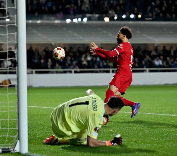 Fim do primeiro tempo UEFA Europa League 🏆 | Quartas de final - 2º Jogo | Intervalo: 🇮🇹 Atalanta 0x1 Liverpool 🏴󠁧󠁢󠁥󠁮󠁧󠁿 (Agregado: 🇮🇹 3x1 🏴󠁧󠁢󠁥󠁮󠁧󠁿) (0x1) Salah ⚽️ (P)