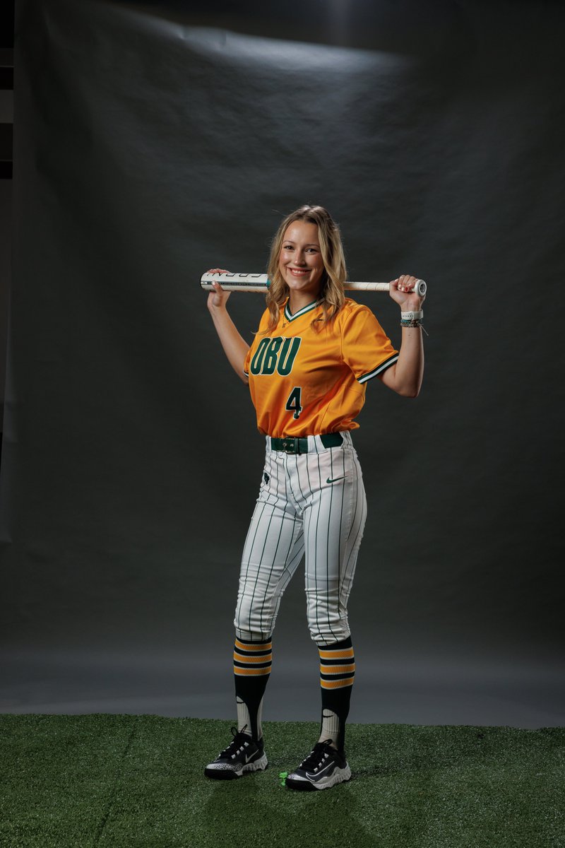 OBU_Softball's tweet photo. ✨SENIOR SPOTLIGHT✨

152 GP/104 starts
103 H, 27 RBI, 82 R
10 doubles, 2 triples
Career .327 BA &amp; .391 OB%
46 stolen bases
94 PO, 7 A, .971 FLD%
'22 D2CCA All Region
'22 All-GAC 1st Team
Graduating with a degree in Criminal Justice

Thank you for your service, Reagan 🫡 https://t.co/fbCMcB5Mhb