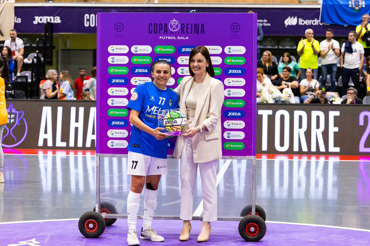 🗣️ La #FIFT participa en las actividades de la Copa de la Reina de #fútbolsala ➕ℹ️ ftf.es/comunicacion/n… #somosfift #futsal #futfem