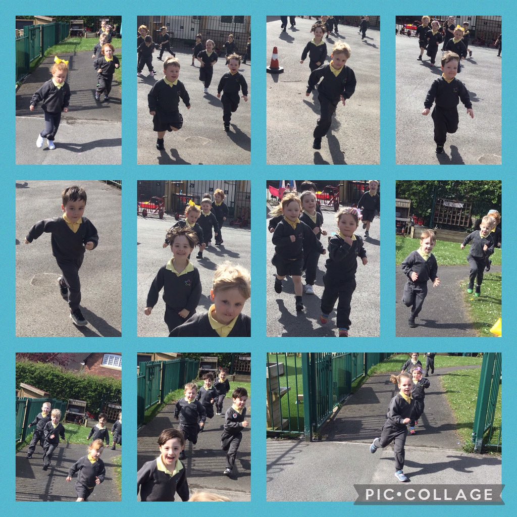 Nursery have amazed us with their running skills this week as they completed laps around our outdoor area for the #MiniMarathon Keep on running. 🏃🏃🏼‍♀️ #TSPPE @LondonMarathon