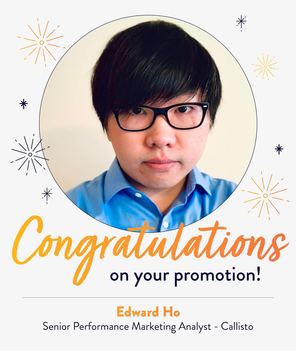 📢We are happy to share Edward Ho’s promotion to Sr. Performance Marketing Analyst! 📚 Edward has been instrumental to the success of Callisto’s Amazon Advertising program. With a complete AMS account rebuild & strategy shift, he has led with agility, curiosity, and ownership.