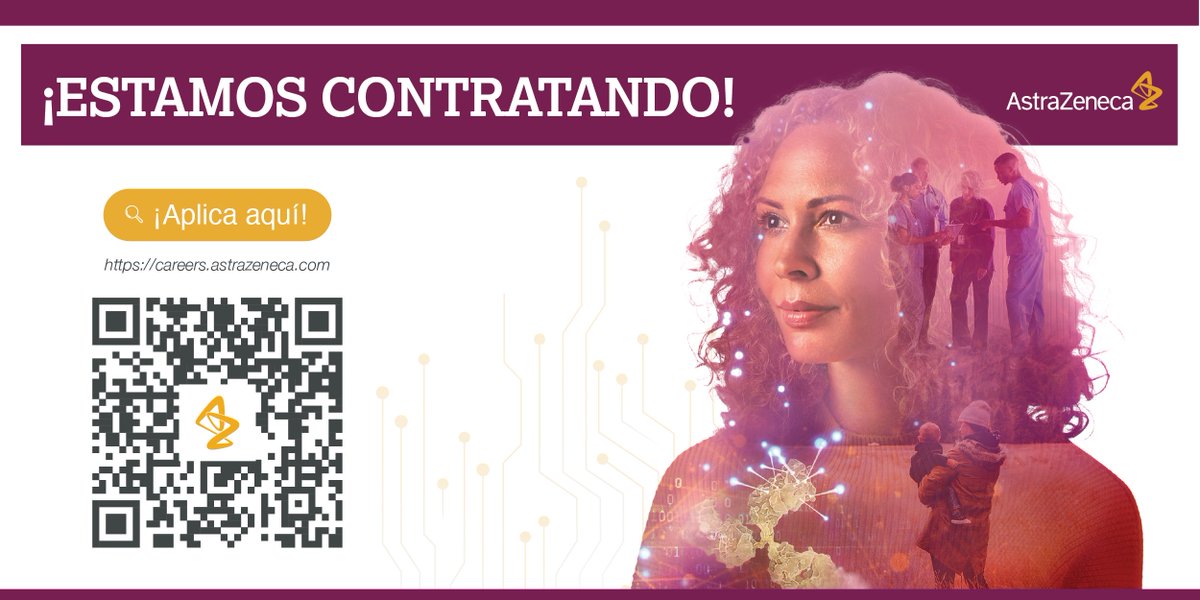 Tu talento es la clave ¡no pierdas la oportunidad! Consulta las vacantes que disponibles en careers.astrazeneca.com