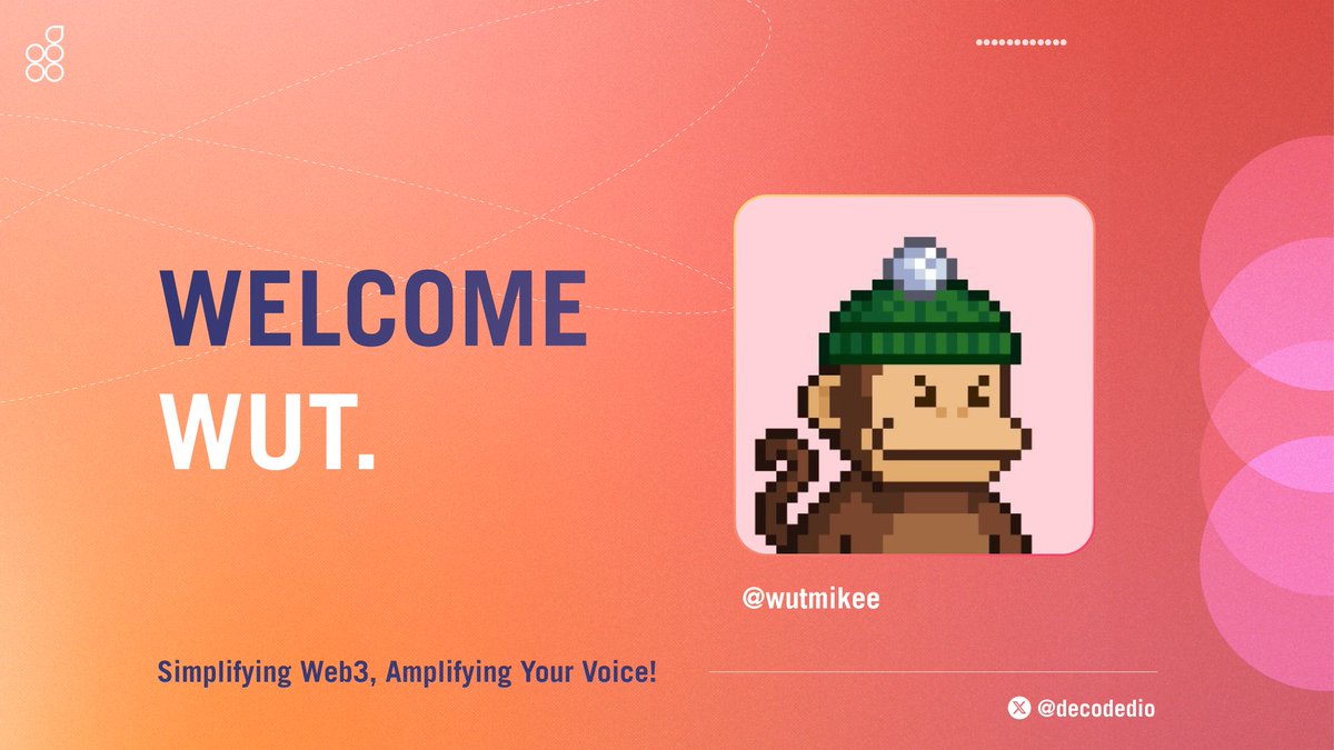 Welcome @wutmikee Active legend, OG builder, the hardcore farmer in the space 😆