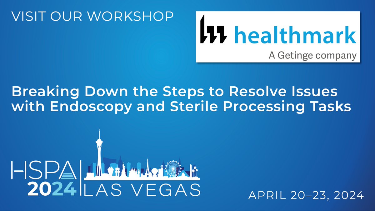 📢 Calling all HSPA conference attendees! Kickstart your weekend with Healthmark's Clinical Affairs Team at our workshop this Saturday! First session starts at 8:30am - See you there!

#HSPA #workshop #sterileprocessing #endoscopy