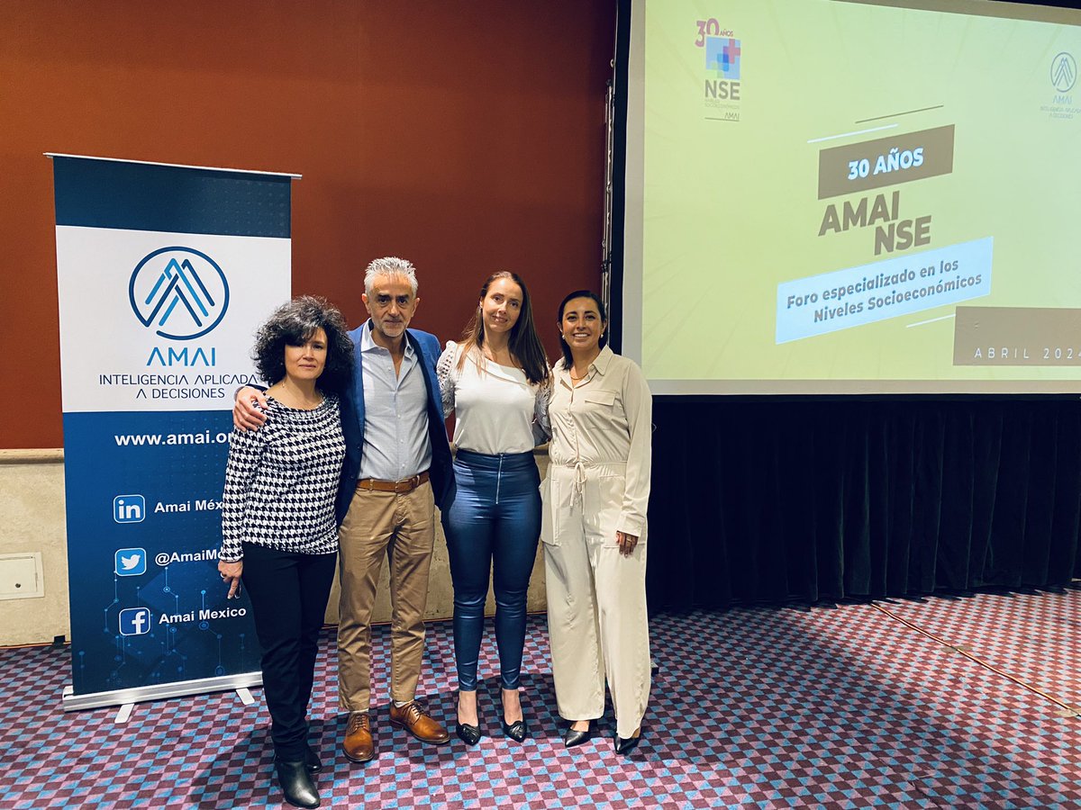 AmaiMexico's tweet photo. AMAI y los comités agradecemos su participación y grandes aportaciones en el foro especializado para festejar los 30 de los Niveles Socioeconómicos #NSEAMAI https://t.co/f2lZBzx5pe
