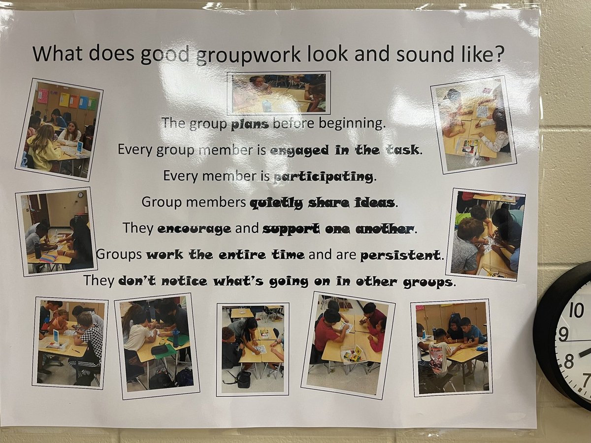 Teaching Ss specific 'looks like and sounds like' expectations for collaborative work. Focusing on what they do want to see happening <a href="/MiddlePasco/">Pasco Middle School Pirates</a>
