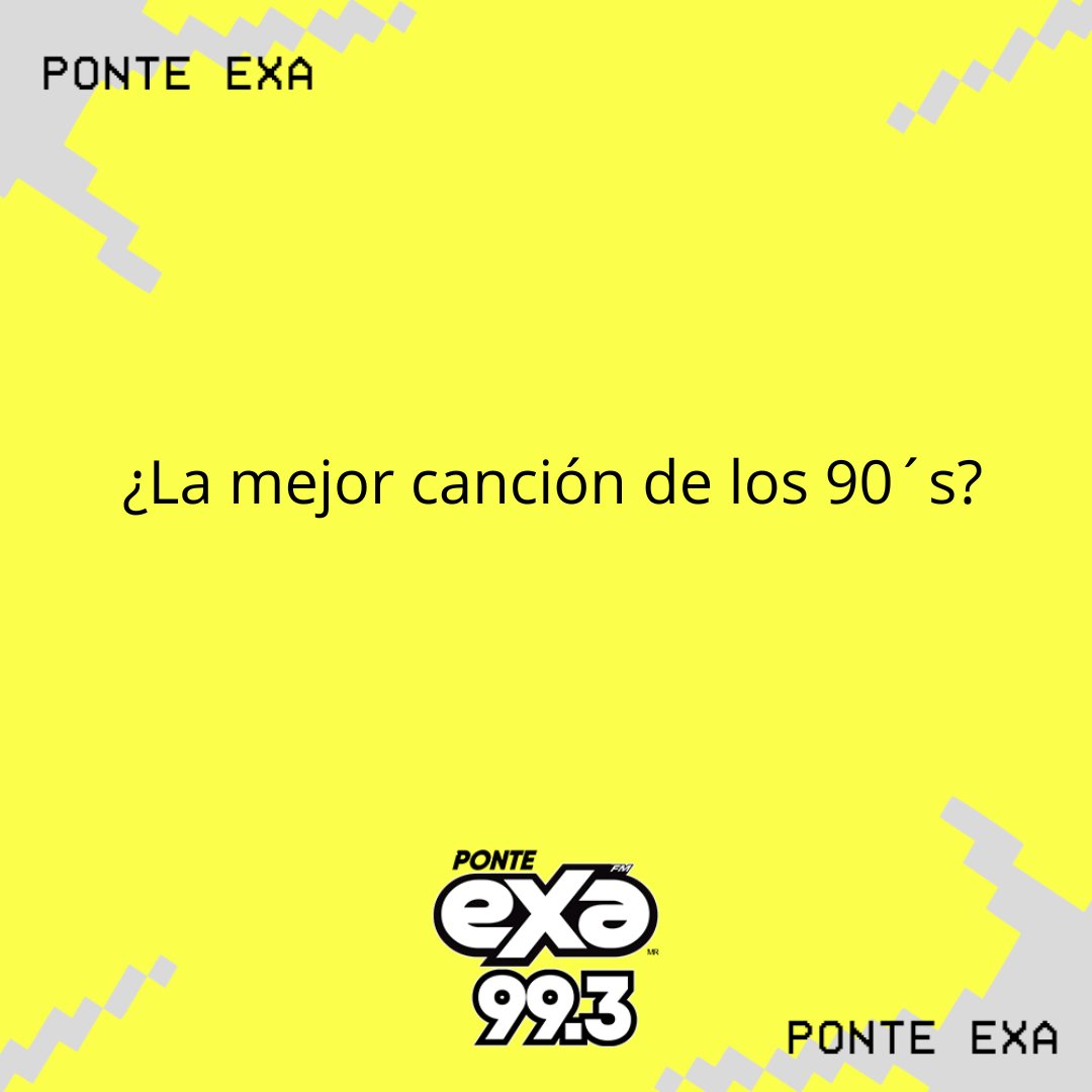 Exa Mérida 99.3 FM tweet media