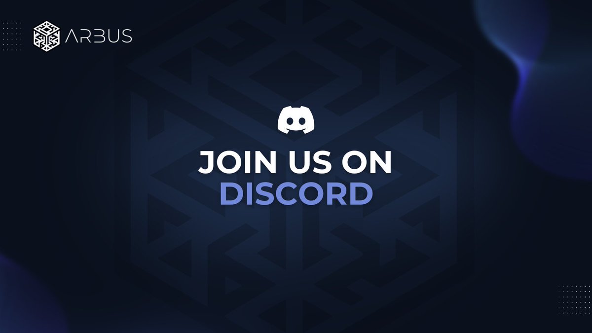 It's here! Arbus Discord Server is now live! Early birds, get the worms 🐦 discord.gg/arbusai