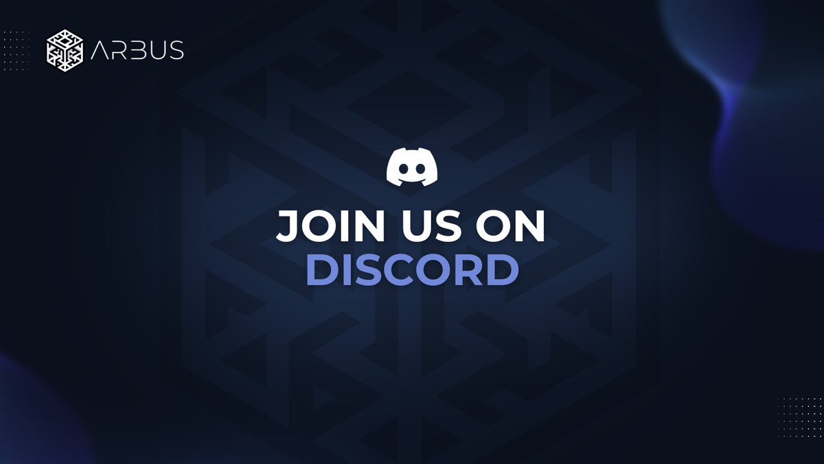 It's here! Arbus Discord Server is now live!  

Early birds, get the worms 🐦

discord.gg/arbusai