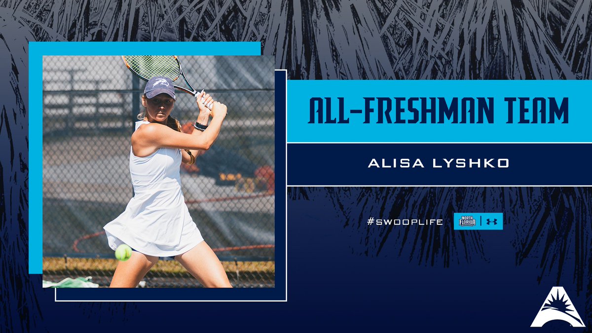 OspreyWTEN's tweet photo. A trio of Ospreys garner postseason accolades from @ASUNSports on Thursday afternoon!

🎾 Amy Kaplan - First Team All-ASUN
🎾 Alisa Lyshko - ASUN All-Freshman Team
🎾 Kendall Nash - ASUN All-Academic Team

🗞️ >> https://t.co/6HWzJrFJSi

#SWOOP https://t.co/OT5rdbL10A