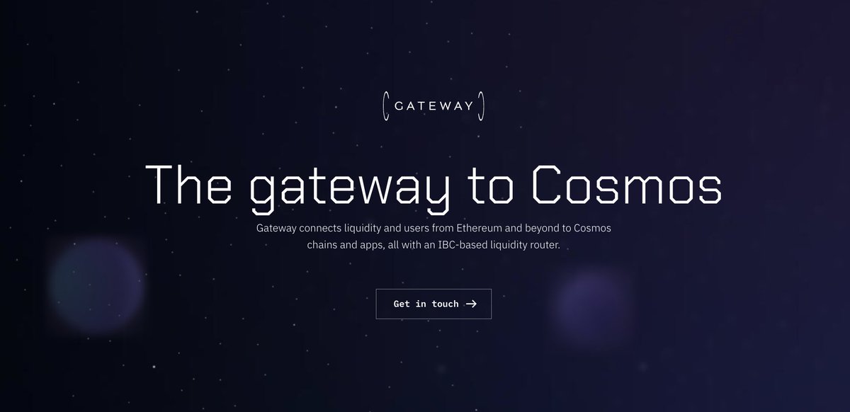 wormhole's tweet image. Wormhole Gateway is an appchain powered by the @cosmos SDK that allows any Cosmos chain to connect to Wormhole with one simple IBC connection.

Gateway broadens access (and brings liquidity) to the Cosmos ecosystem while also adding security benefits to the Wormhole platform.