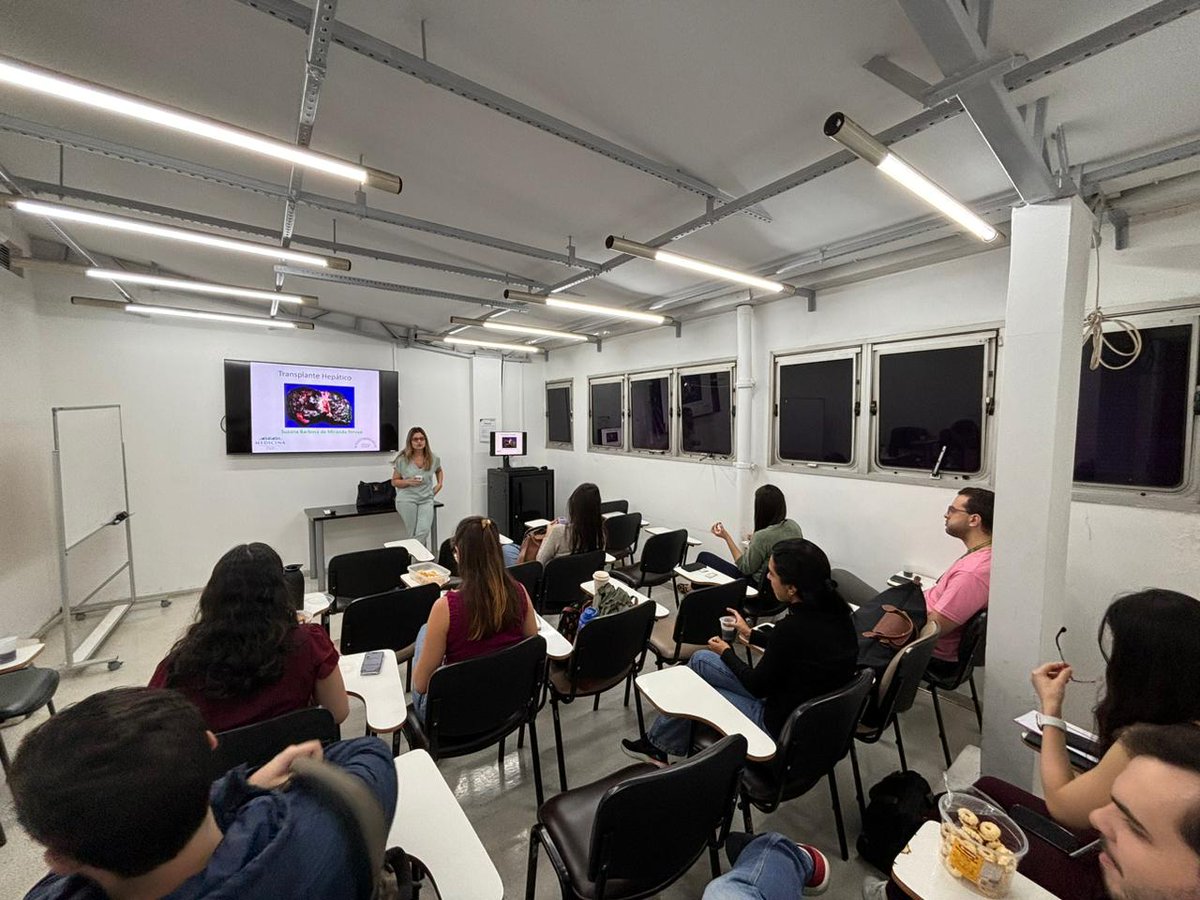 NAPEN Anestesiologia USP (@napen_icr) on Twitter photo 06am! Our fellows and residents had the privilege of attending <a href="/teruya_29/">Suzana Teruya</a> lecture on Pediatric Liver Transplant Anesthesia. At the our center <a href="/hospitalHCFMUSP/">Hospital das Clínicas de São Paulo</a>, we perform over 60 pediatric living-donor liver transplants annually. <a href="/FMUSPoficial/">FMUSP - Oficial</a> <a href="/anestesia_usp/">Anestesiologia USP</a> #PedsAnes #LiverTx 06am! Our fellows and residents had the privilege of attending <a href="/teruya_29/">Suzana Teruya</a> lecture on Pediatric Liver Transplant Anesthesia. At the our center <a href="/hospitalHCFMUSP/">Hospital das Clínicas de São Paulo</a>, we perform over 60 pediatric living-donor liver transplants annually. <a href="/FMUSPoficial/">FMUSP - Oficial</a> <a href="/anestesia_usp/">Anestesiologia USP</a> #PedsAnes #LiverTx