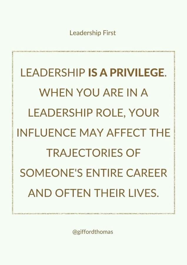 #leadershipmusings 🩵