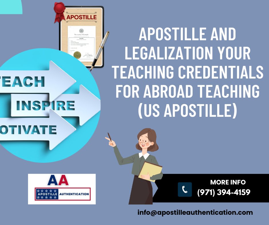 apostille786's tweet image. Ready to teach abroad? 📷 Ensure your credentials are recognized worldwide with Apostille Authentication!

Visit apostilleauthentication.com
Call : (971) 394-4159
#TeachAbroad #InternationalRecognition #TeachingCredentials #ApostilleAuthentication #hillsboro #lakeoswego #portland