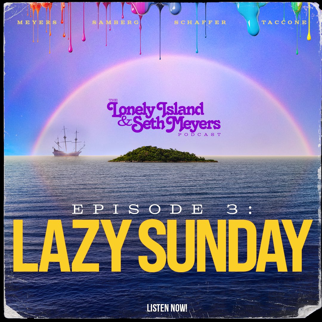 Episode 3 of the @lonelyisland podcast is now available for ears