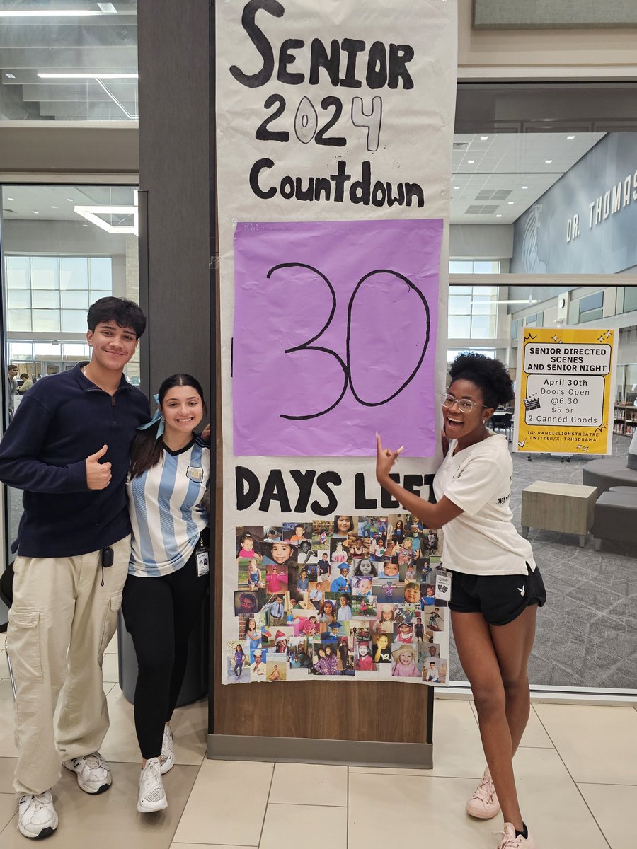 Only 30 days before our first senior class graduates.<a href="/nhs_randle/">Randle NHS</a> <a href="/RandleHS/">Randle High School</a> <a href="/montelongo_john/">John Montelongo III</a>