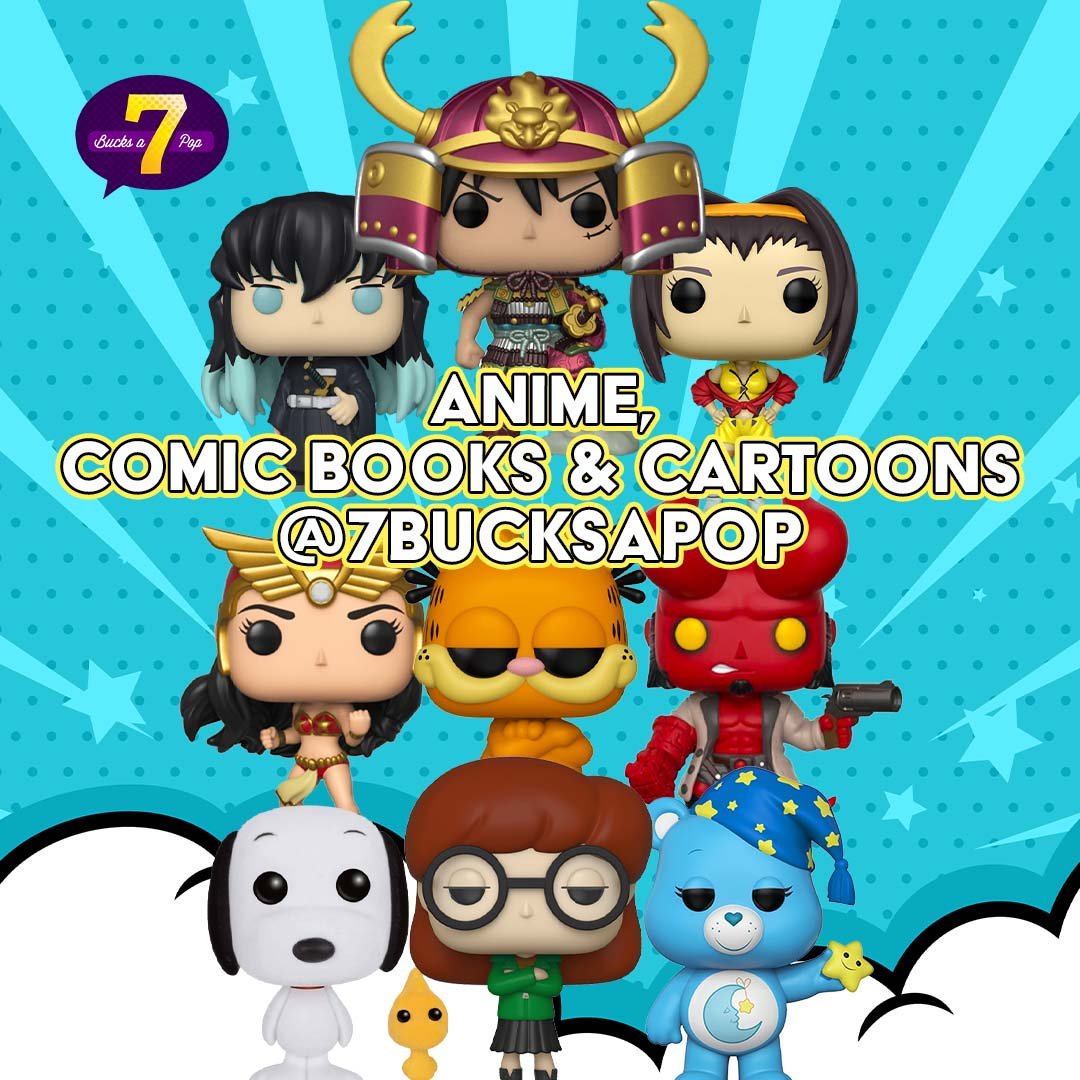 Starting now on WhatNot - Anime, Comic Books, & Cartoons! Starting at 5pm Eastern - Winner's Choice Sudden Death! whatnot.com/user/7bucksapop New customers get $7 off their first order on any 7BAP Stream using the code FREE7! #Funko #FunkoPops #WhatNot