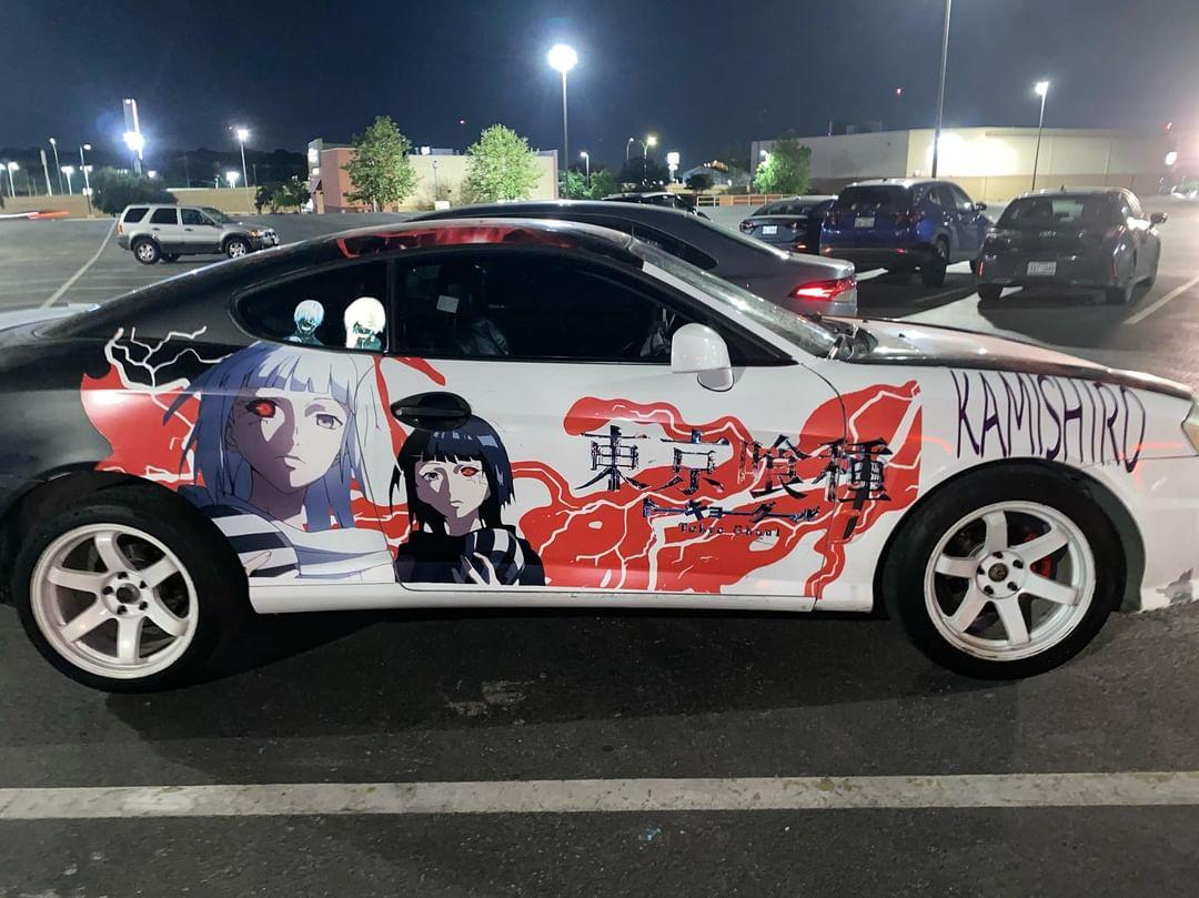 YO CHECK OUT THIS TOKYO GHOUL ITASHA WE SAW THE OTHER NIGHT AT LOCALS