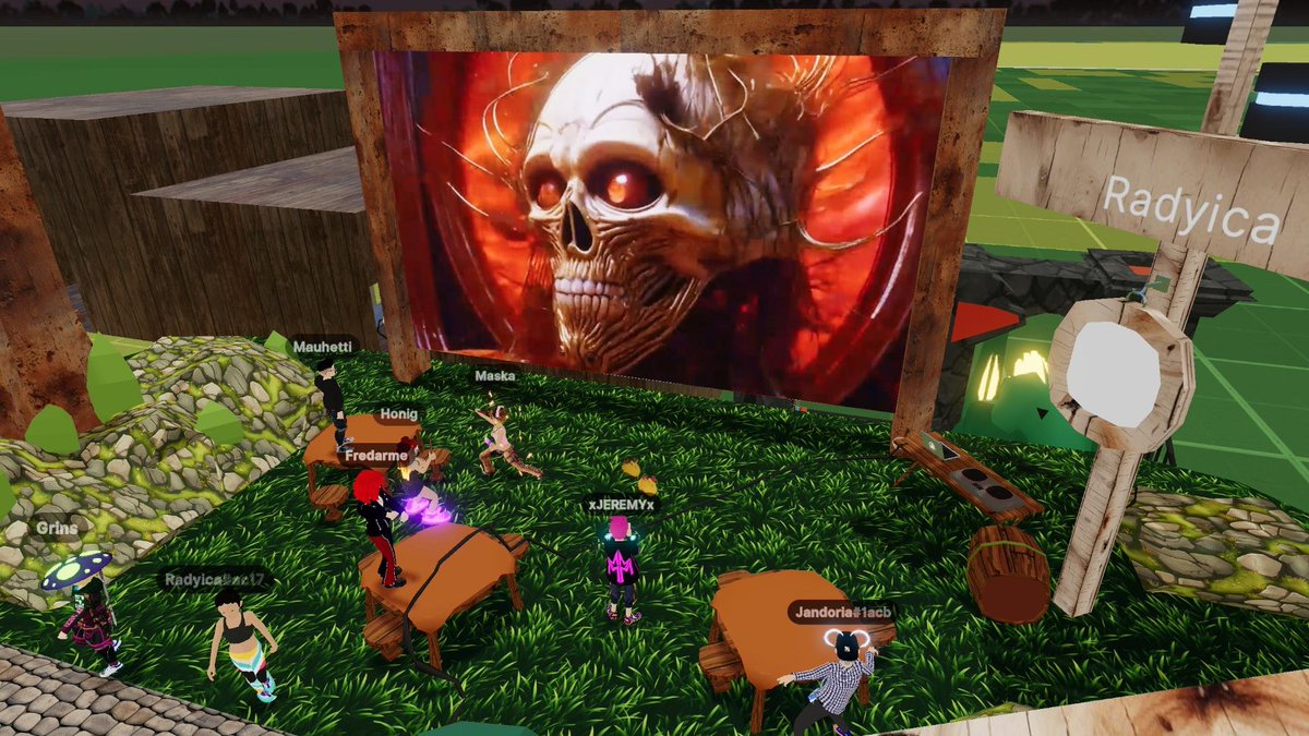 [The Inn] Radyica via ZHEST
👉play.decentraland.org/?position=137%… 
❤️💕🎵🎶
<a href="/innkeeperdoteth/">innkeeper.eth</a> <a href="/zhestrec/">zhestrec.eth ☠️ ꀘꉻꋪ</a> <a href="/radyica/">Ganna</a> 
0x797520f471dE8eC7b1e771e014149c4fD408367c