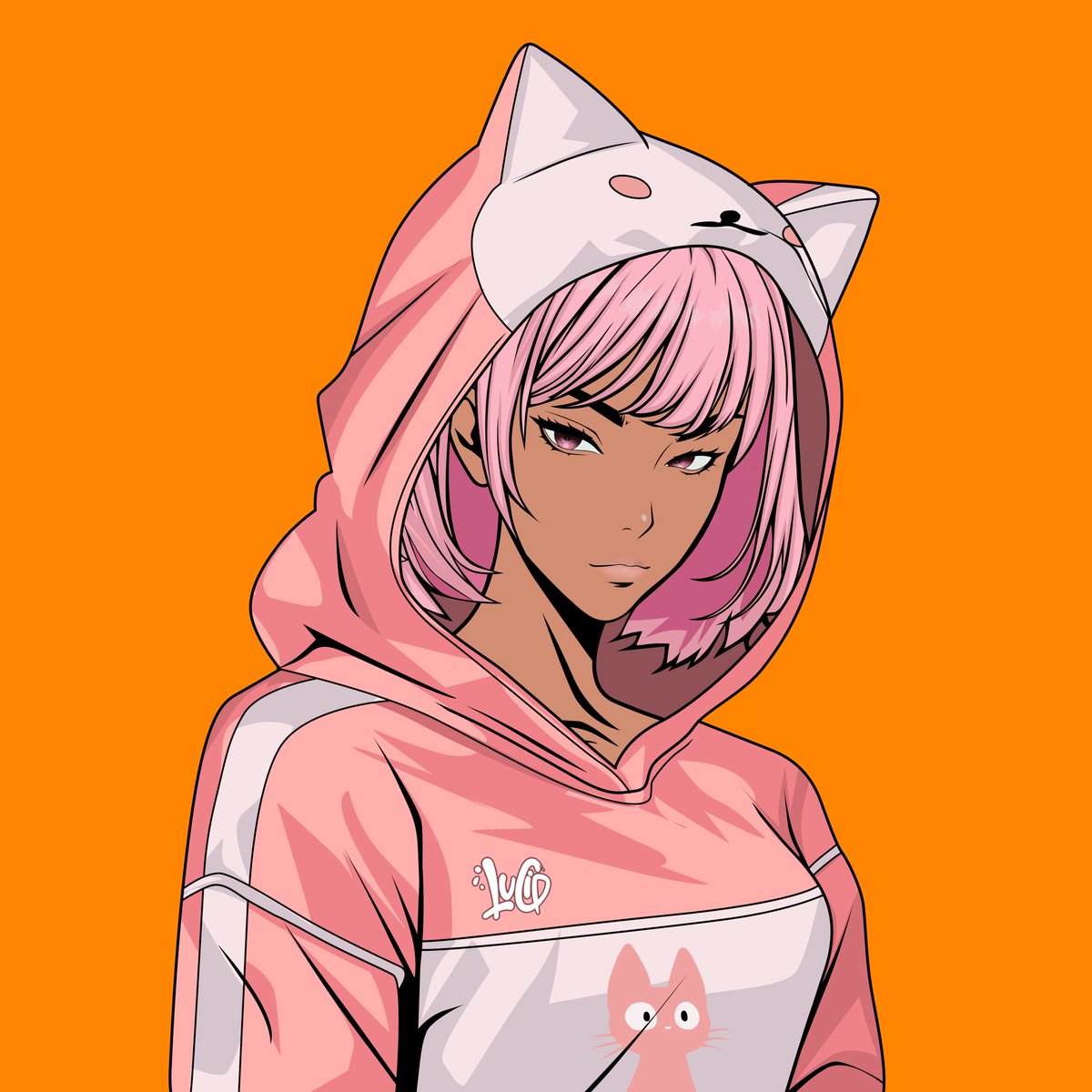 BrawlBralw's tweet image. 👋 Hi guys My 5th fanart for @lucidbtc is done. This art was special for me because I tried to make a new art but keep the main features of the girl in the second photo. Also there is my previous arts on next pictures.
#WeAreLucid 
@chivas_web3 
@HatoETH 
@banana_cultist