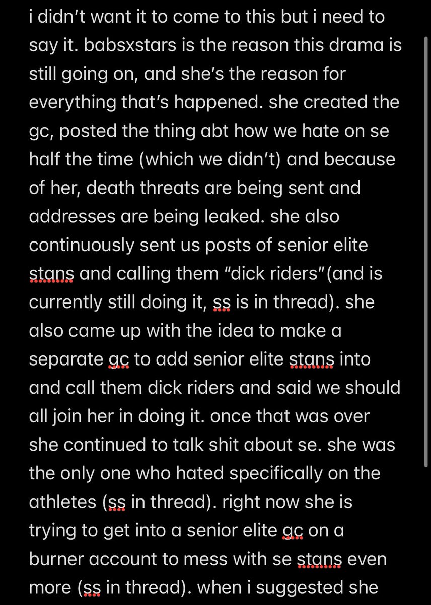 brattyxbabs's tweet photo. i didn’t wanna have to do this but please take time to read this and go through the thread to see the truth about this gc drama once and for all. https://t.co/li6g7w9MHc
