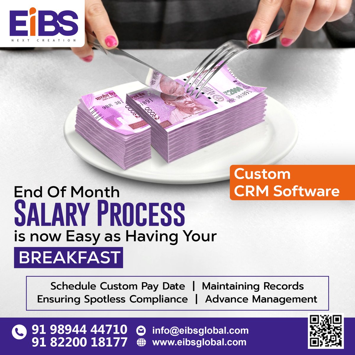 📊 Elevate your accounting practice with cutting-edge CRM software🤝

📞☎️ Call us now: 9894444710

#EiBS #eibsglobal #DigitalSolutions #websitedevelopementcompany #webdevelopmentcompany #leadmanagementsystem #lead #businesslead