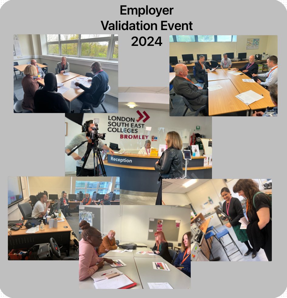 Today @LSEColleges had over 20 employers in working accross our curriculum areas to validation the #skills accross our curriculum. Tutors had excellent conversations about the units, the sequencing and how we can build projects with our employers to bring the learning to life.