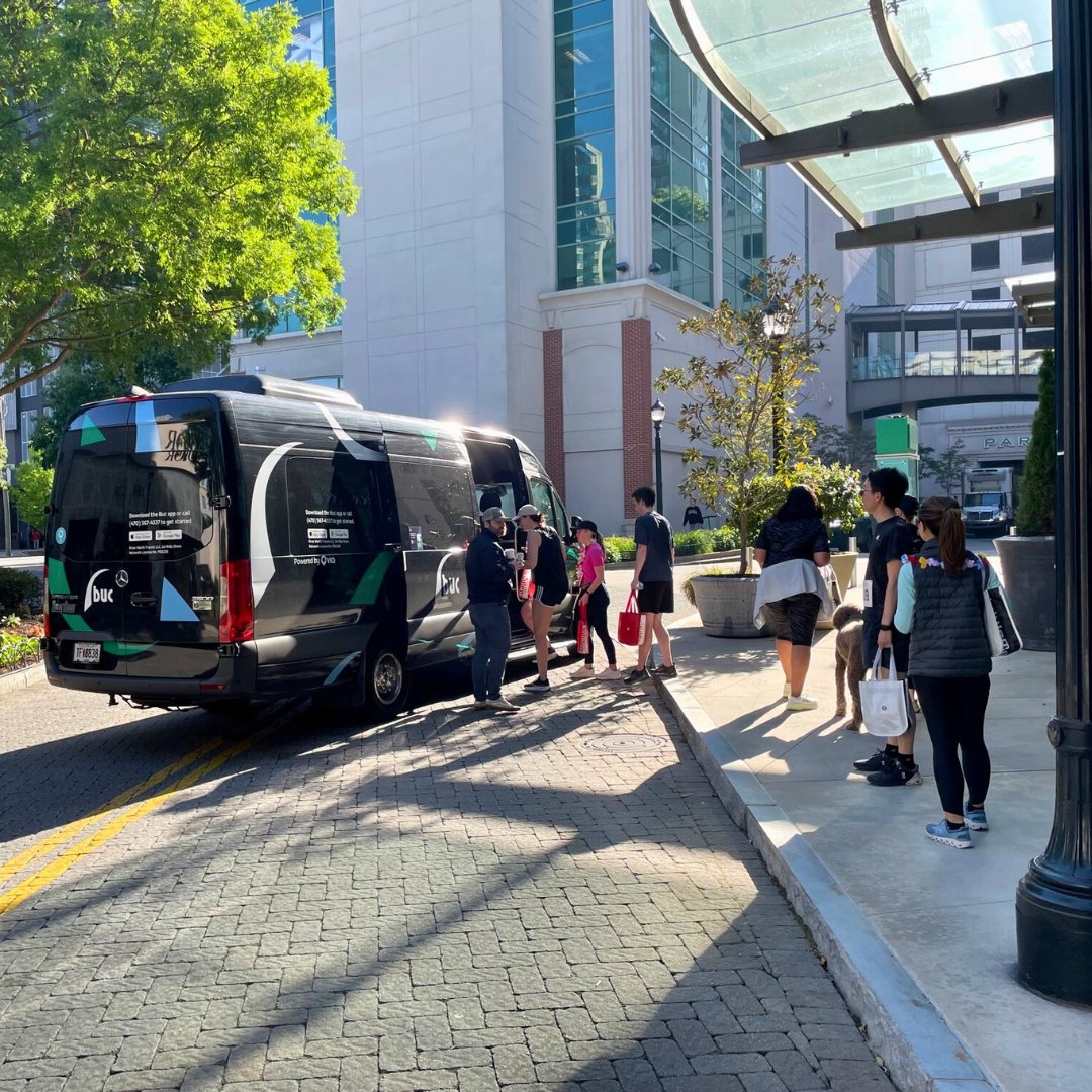 Transportation covered for the buckheadRUN! 5k ✔️ The Buc's got your back with free shuttle rides between Buckhead Village District and Lenox Square starting at 8:30am until noon. Cool down after the race while you explore BVD's Bodacious Blooms Festival!