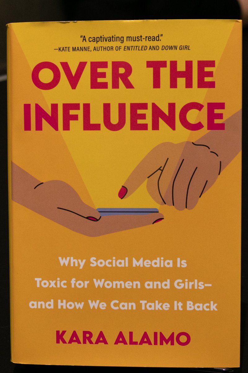 Thanks for a great discussion at the event 'Women & Social Media' last night! Author & alum @karaalaimo discussed her new book 'Over the Influence' with @4evrmalone of @nytimes - video coming soon. Presented w/@GCCenterWomen (Photos: Paula Vlodkowsky)