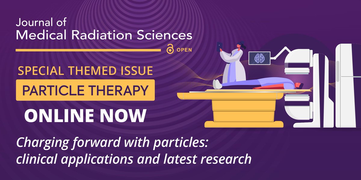 🤔INTERESTED IN PARTICLE THERAPY? 👀 📣The JMRS has just released a special online issue: ⚛️Commentaries from the Australian experience ⚛️Comparison to photon delivery ⚛️Applications for some specific diagnoses ⚛️Book reviews loom.ly/5iAIqoc @jmrsjournal