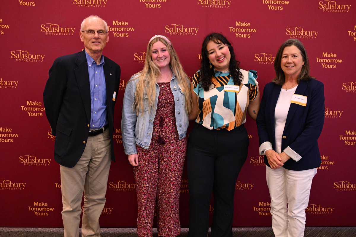 Our Salisbury University scholarship recipients had an incredible time at the annual Celebration for Scholarships and Awards, meeting the generous donors who support them, sharing stories, and showcasing the power of support on their educational journey.🌟📚