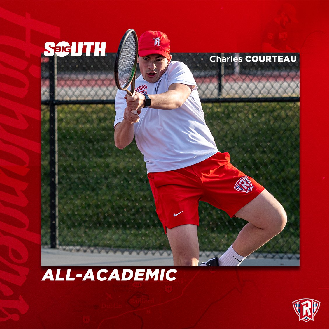 Excelling on and off the court, Charles earns the all-academic nod!

#RiseAndDefend