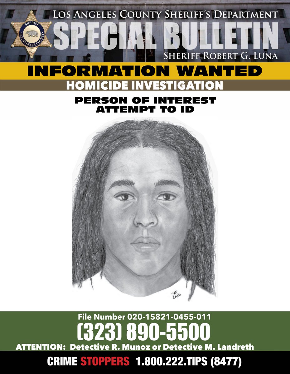 #LASD @LACoSheriff Provided Details on the Murder of Raul Cervantes Corona and Seek Public Assistance View Press Conference: facebook.com/LosAngelesCoun…