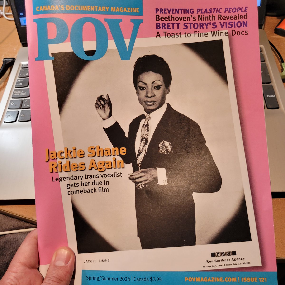 Fresh from the printer! #POV121 is now en route to subscribers. Here's a taste of what's inside, including lots of films coming to @HotDocs & @DOXAFestival!