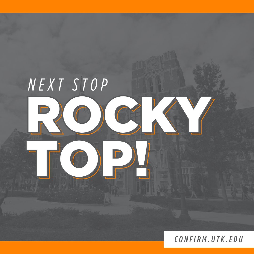 #NewVols, celebrate New Vol Day by making it official! Join #UTK28 by confirming your enrollment by May 15 at confirm.utk.edu. <a href="/ut_admissions/">University of Tennessee Admissions</a>
#NewVolDay #utkalec