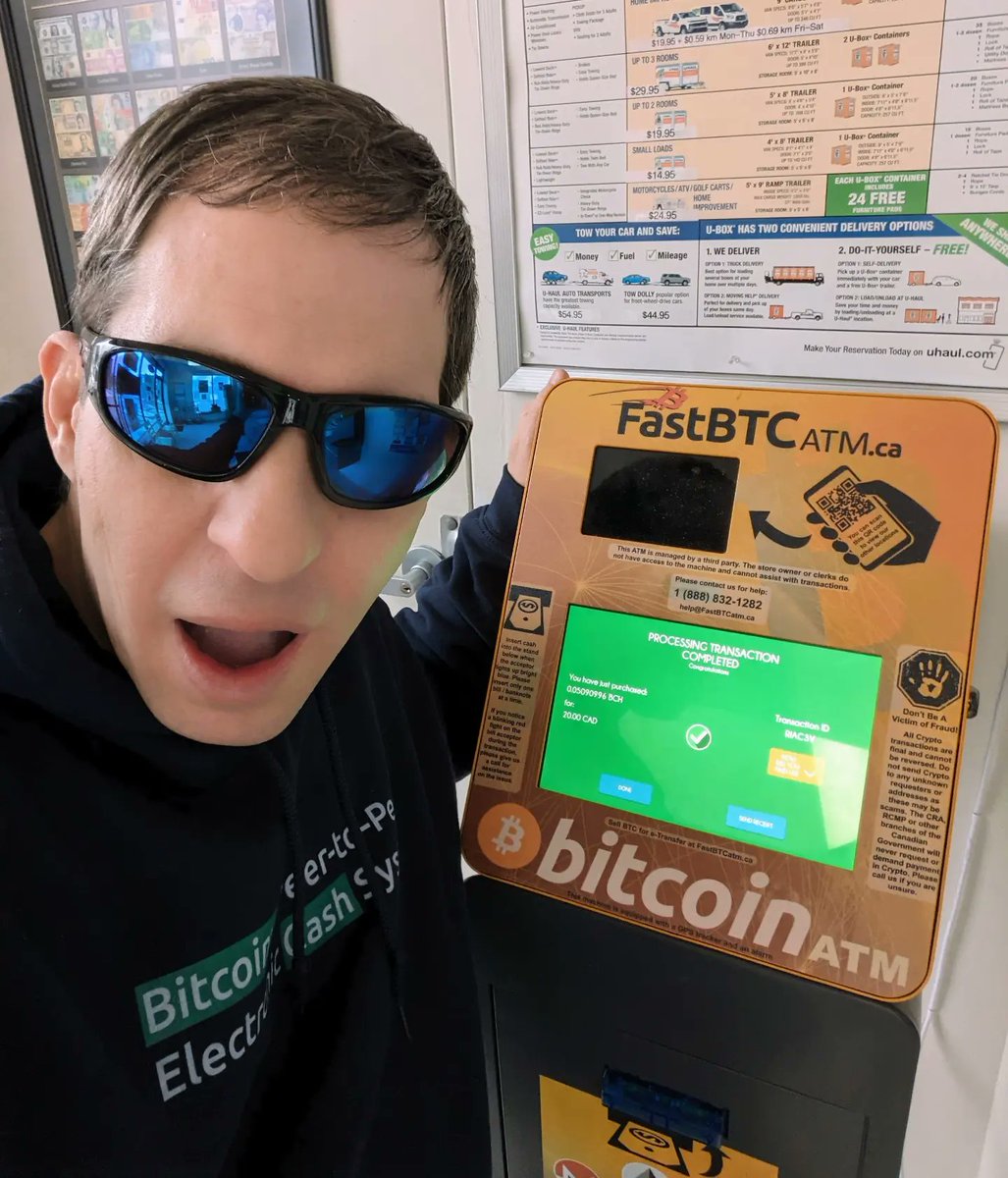 Bitcoin: A Peer-to-Peer Electronic Cash System @fastbtcatm⚡ #BCH💚