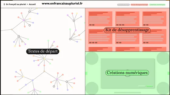 💬 #Lecture | Langue française

🔶 Pour réfléchir à l’imaginaire que l’on a de la langue, Myriam Suchet <a href="/CNRS/">CNRS 🌍</a> propose une expérience de lecture « étrangée » :

✔️ site « En françaiS au pluriel »👉 enfrancaisaupluriel.fr
✔ présentation <a href="/franceculture/">France Culture</a> 👉 radiofrance.fr/franceculture/…