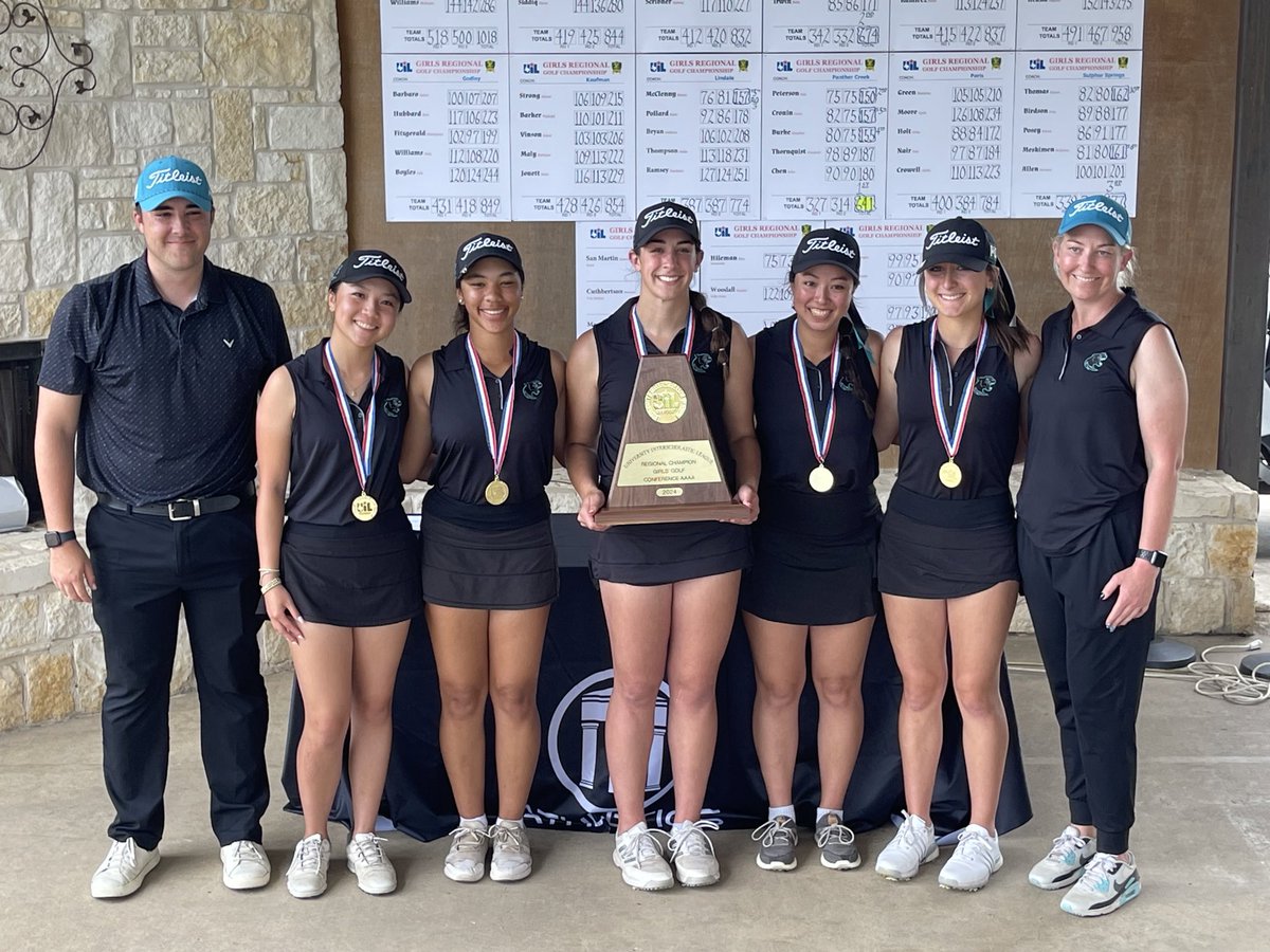 Panther Creek Athletics (@panthercreekath) on Twitter photo REGIONAL CHAMPIONS ⛳️ REGIONAL CHAMPIONS ⛳️