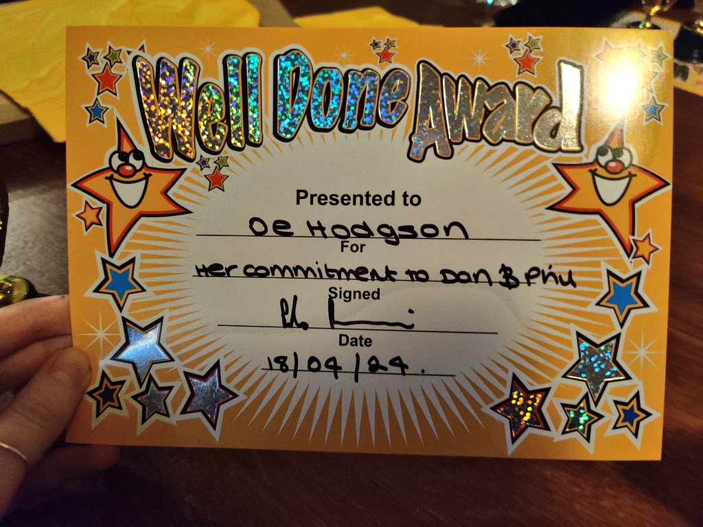 please someone end me I'm at my professional workplace event and we each got an award in a ceremony and LOOK AT MY FUCKING AWARD