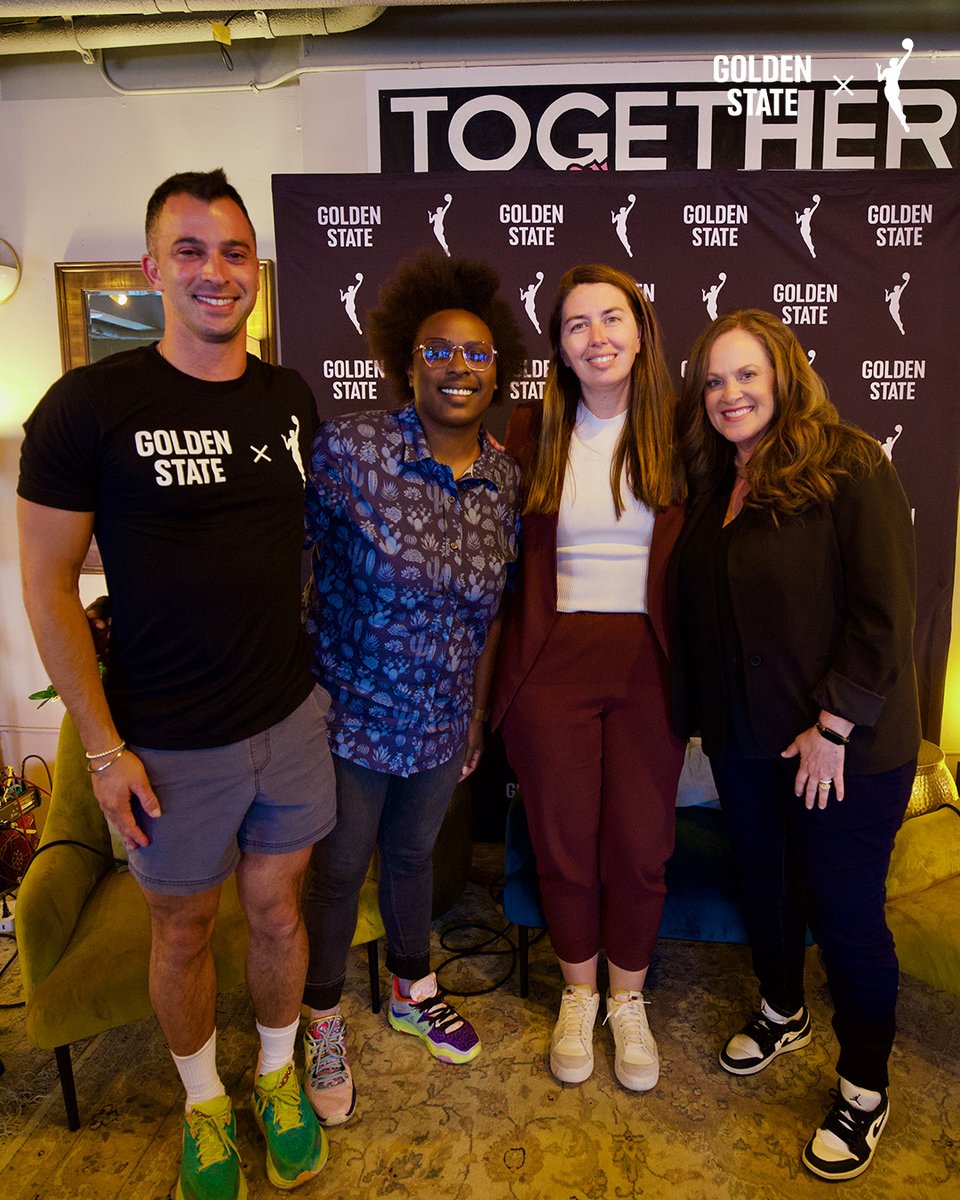 WNBA Golden State team president Jess Smith and Women’s Sports Foundation CEO Danette Leighton talked all things WNBA & sports last night at @welcometomannys!