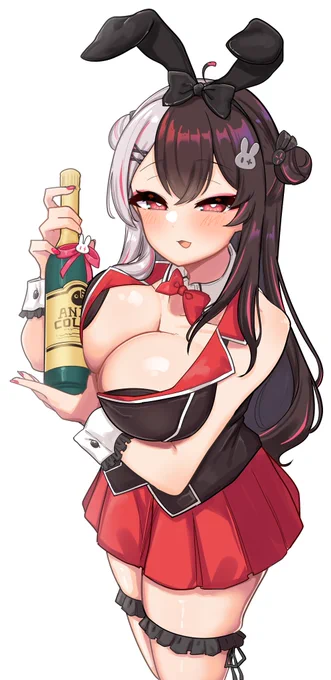 バニー適正◎#れなの鳥っくあーと 