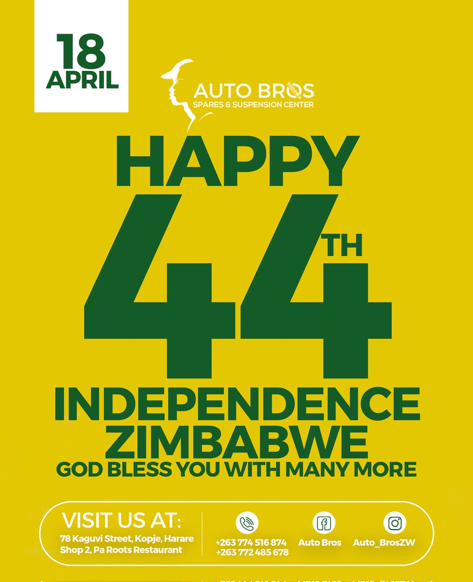 Your Next Of Kin In Auto Parts! #AutoBros #Bushings #Engine #Brakes #OPure #CeramicBrakes #Rotors #Tyres #ShockAbsorber #Suspension #PimpMyRide #Sourcing #RedMarketSunday #Harare #Bulawayo #Zimbabwe #ServiceKit #DialAMechanic #BikeDelivery #Caltex #GUD #HappyIndependenceDay #Zim