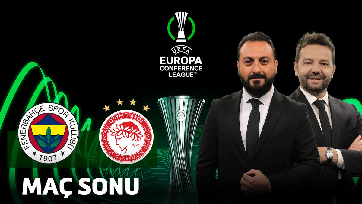 Fenerbahçe'nin UEFA Konferans Ligi'ndeki Olympiakos karşılaşmasının analizi Avrupa Ekranı'nda yapılıyor! @ErkutOzturk ve @elvir_baljic ile Avrupa Ekranı maçın hemen ardından Tivibu Spor'da! Canlı yayın👇 youtube.com/live/jiRZz0bnh…