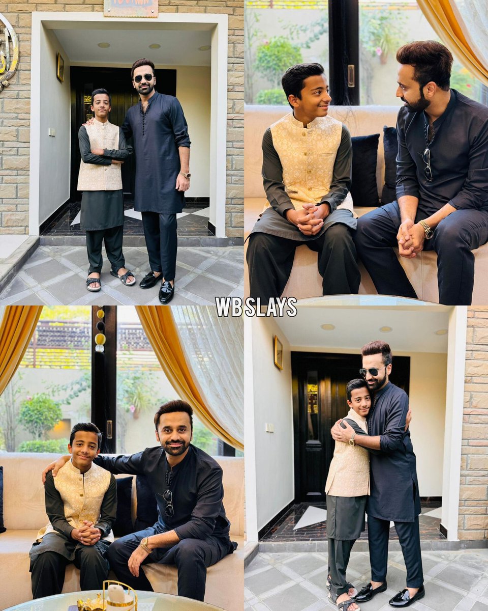 Favrtt Duo of Baba & Son ♡
May Allah Protect You Both from All Evil Eyes 

@WaseemBadami 
#HBD_JuniorBadami