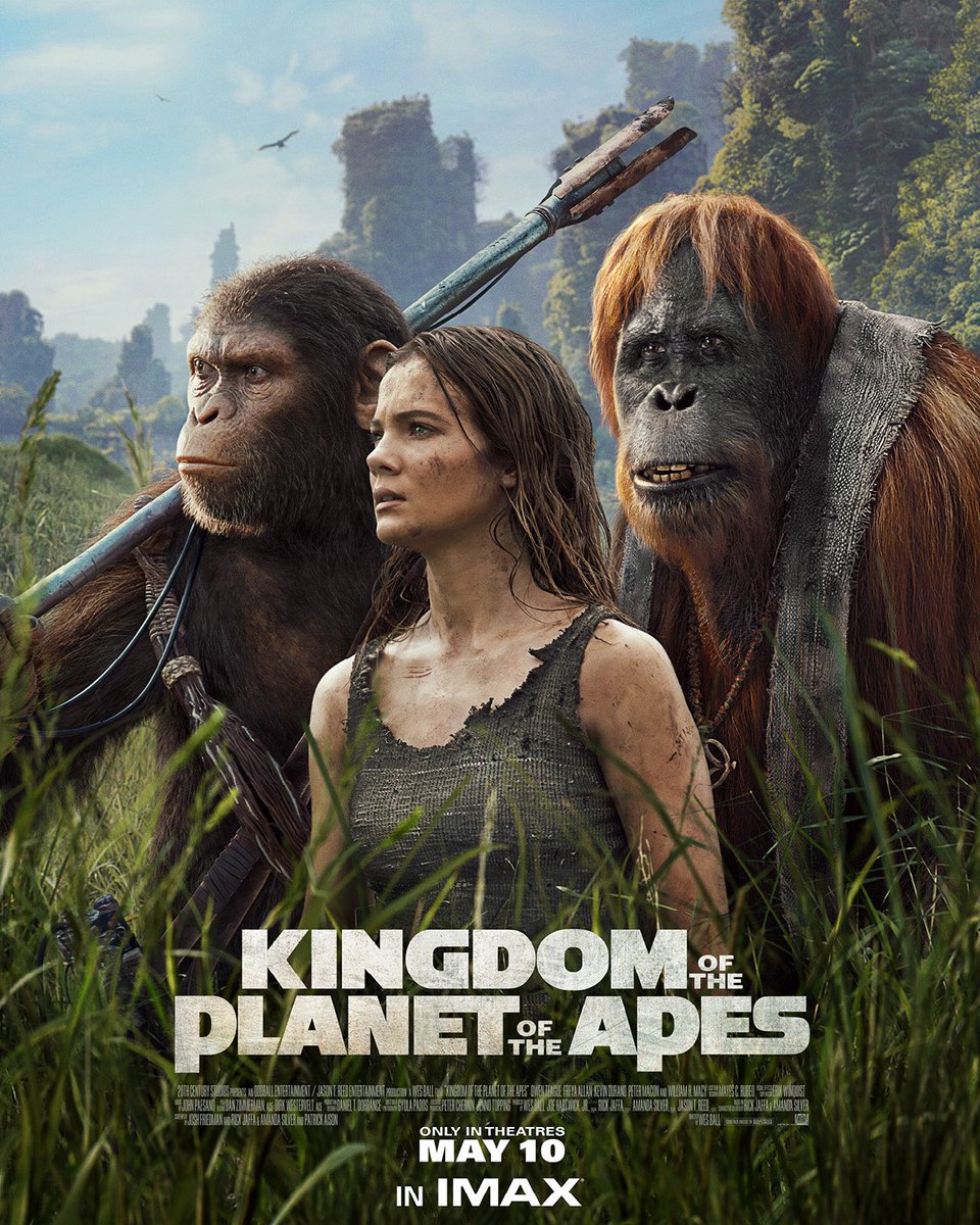 CANADA! Want to see Kingdom of the Planet of the Apes early? We’re partnering with our friends @20thCenturyCA to give you the chance to see it in TORONTO, MONTREAL, EDMONTON, CALGARY, or VANCOUVER on May 7. TO ENTER: FOLLOW, RT, REPLY YOUR CITY! Giveaway closes April 30.
