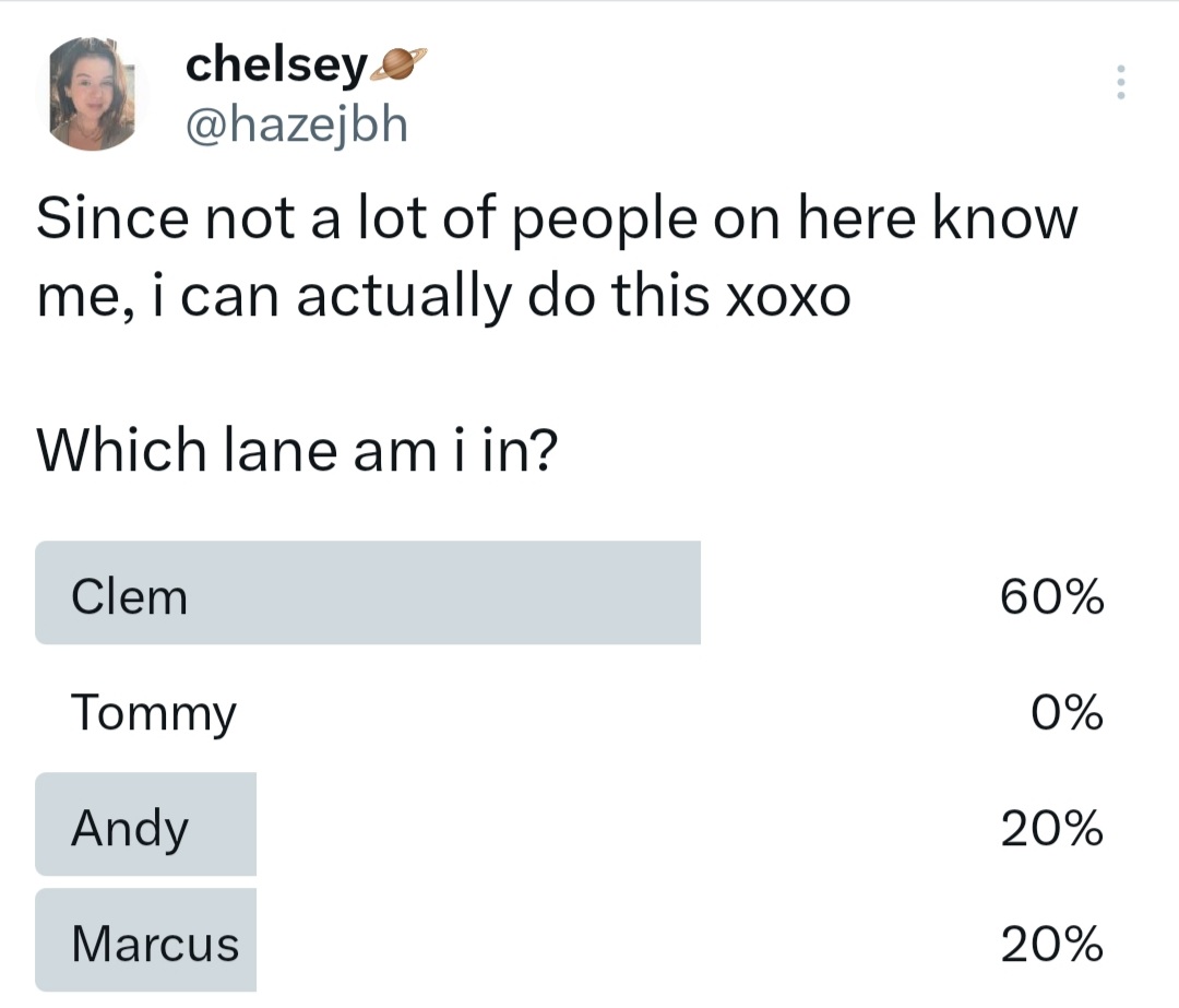 wait why is literally everyone wrong- I thought i was pretty vocal about who my fave is...