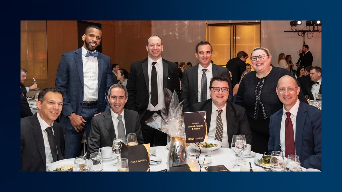 .@gcr_alerts honors Cravath at the publication’s 2024 Awards, for “creative, strategic and innovative litigation” during its representation of Epic Games bit.ly/3JJD3xz